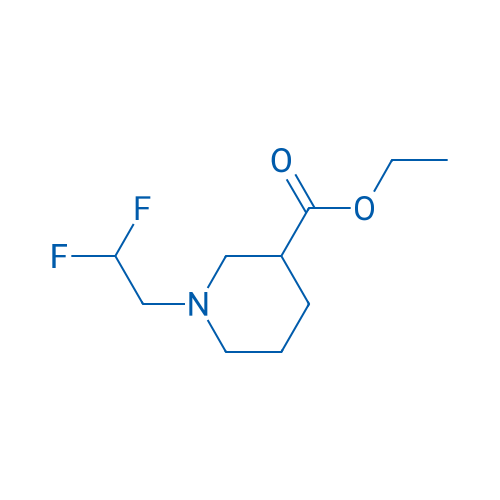 Ethyl 1-(2,2-difluoroethyl)piperidine-3-carboxylate 1g