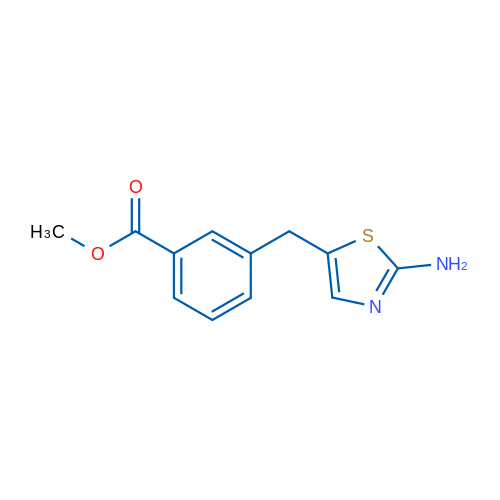 Methyl 3-[(2-amino-1,3-thiazol-5-yl)methyl]benzoate 5g