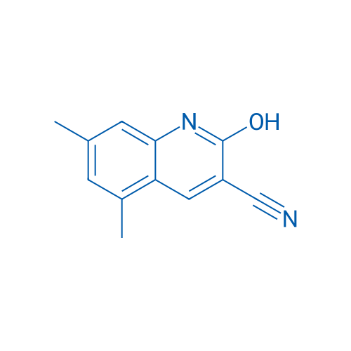 2-Hydroxy-5,7-dimethyl-quinoline-3-carbonitrile 1g