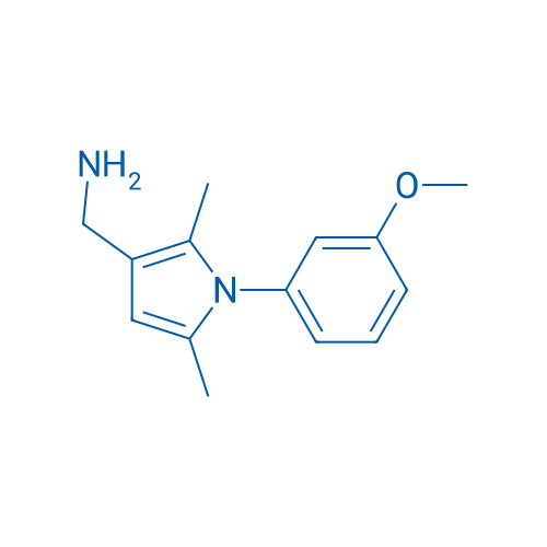([1-(3-Methoxyphenyl)-2,5-dimethyl-1h-pyrrol-3-yl]methyl)amine 1g