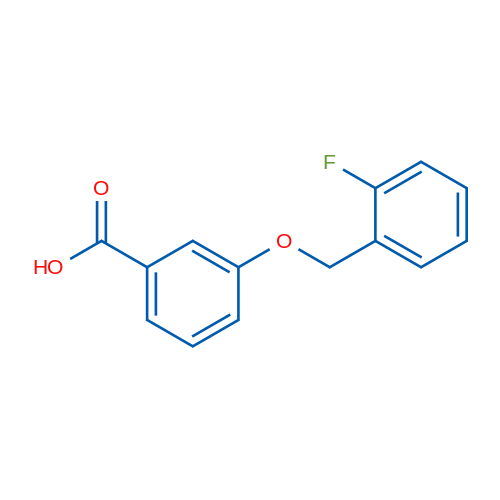 3-((2-Fluorobenzyl)oxy)benzoic acid 5g