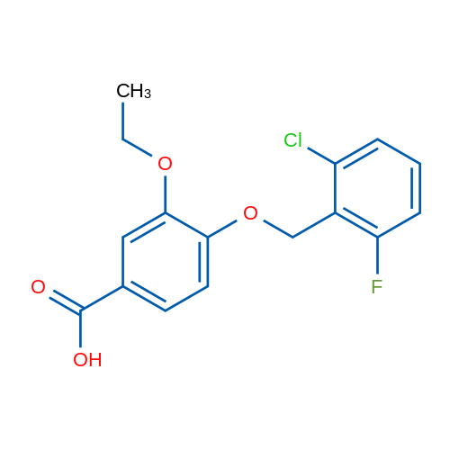 4-((2-Chloro-6-fluorobenzyl)oxy)-3-ethoxybenzoic acid 5g