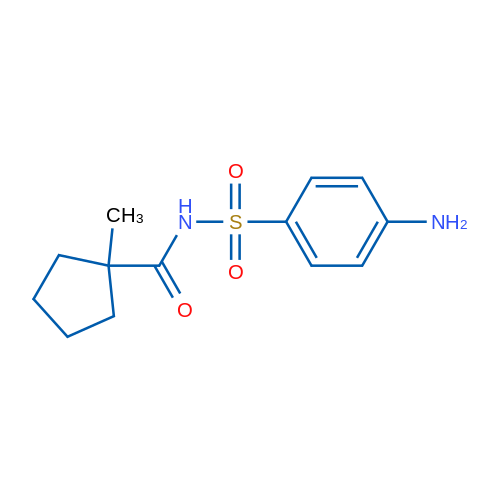 N-[(4-Aminophenyl)sulfonyl]-1-methylcyclopentanecarboxamide 250mg