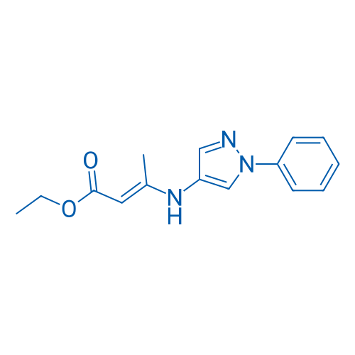 2-Butenoic acid, 3-[(1-phenyl-1h-pyrazol-4-yl)amino]-, ethyl ester 1g