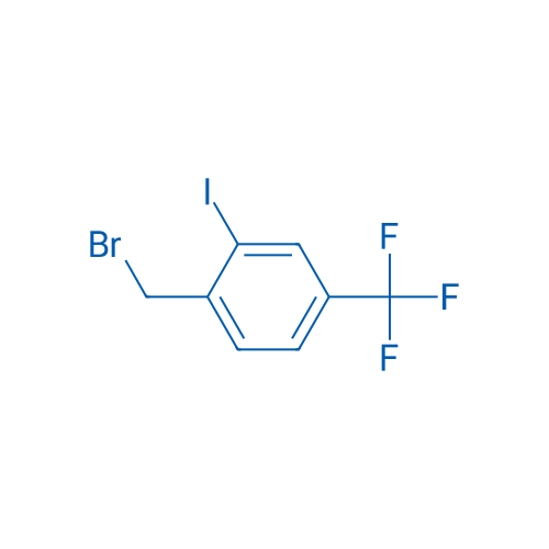 2-Iodo-4-(trifluoromethyl)benzyl bromide 1g