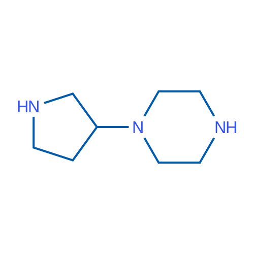 1-(Pyrrolidin-3-yl)piperazine 1g