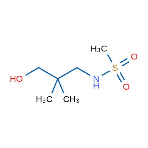 N-(3-Hydroxy-2,2-dimethylpropyl)methanesulfonamide 1g