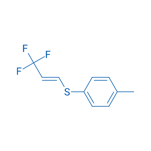 [(3,3,3-Trifluoro-1-propen-1-yl)thio]toluene 1g