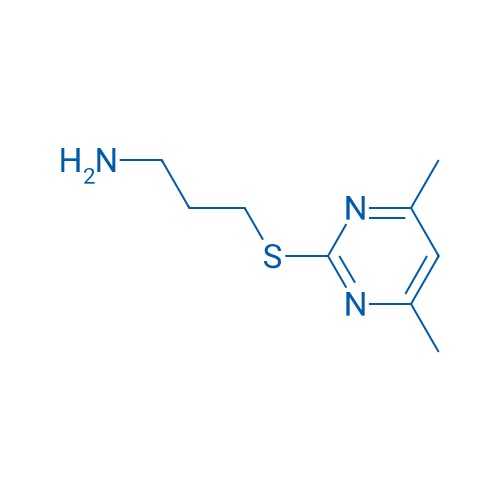 3-((4,6-Dimethylpyrimidin-2-yl)thio)propan-1-amine 1g