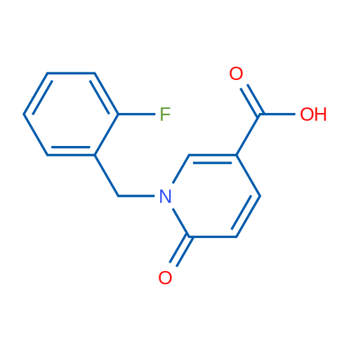 1-(2-Fluorobenzyl)-6-oxo-1,6-dihydropyridine-3-carboxylic acid 5g