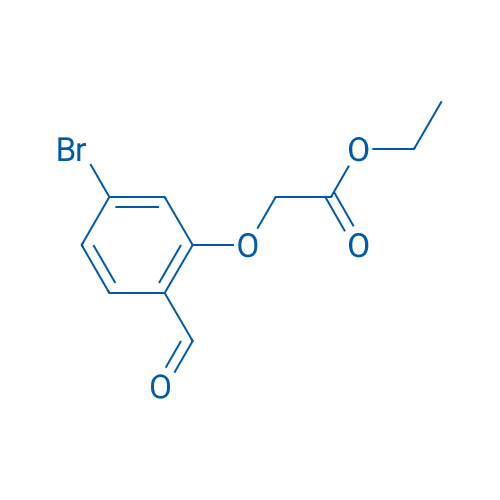 Ethyl 2-(5-bromo-2-formylphenoxy)acetate 5g