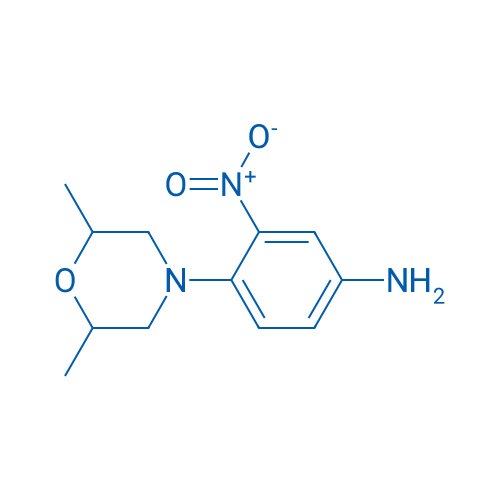 4-(2,6-Dimethylmorpholino)-3-nitroaniline 1g