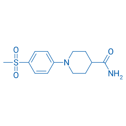 1-(4-(Methylsulfonyl)phenyl)piperidine-4-carboxamide 1g