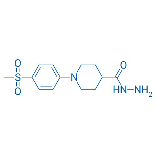 1-(4-(Methylsulfonyl)phenyl)piperidine-4-carbohydrazide 1g