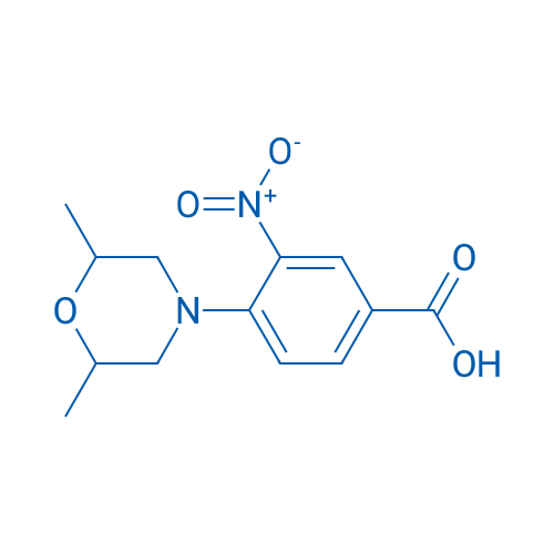 4-(2,6-Dimethylmorpholino)-3-nitrobenzoic acid 5g