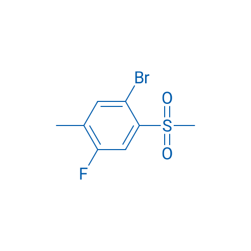 1-Bromo-4-fluoro-5-methyl-2-(methylsulfonyl)benzene 1g