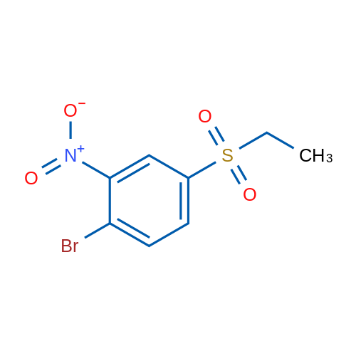 1-Bromo-4-(ethylsulfonyl)-2-nitrobenzene 1g