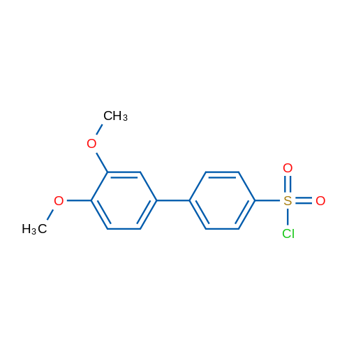 3',4'-Dimethoxy-[1,1'-biphenyl]-4-sulfonyl chloride 1g