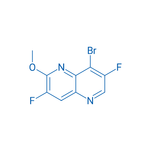 8-Bromo-3,7-difluoro-2-methoxy-1,5-naphthyridine 1g