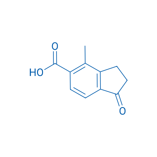 4-Methyl-1-oxo-2,3-dihydro-1H-indene-5-carboxylic acid 250mg
