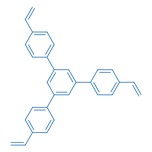 4,4''-Divinyl-5'-(4-vinylphenyl)-1,1':3',1''-terphenyl 100mg