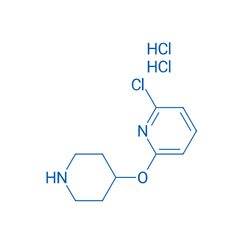 2-Chloro-6-(piperidin-4-yloxy)pyridine dihydrochloride 100mg