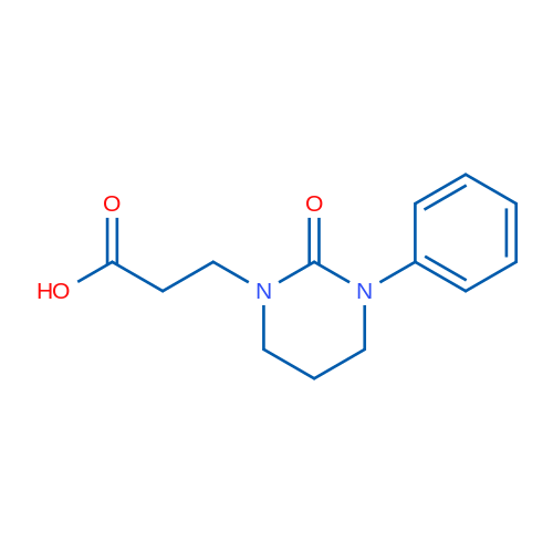 3-(2-Oxo-3-phenyltetrahydropyrimidin-1(2H)-yl)propanoic acid 5g