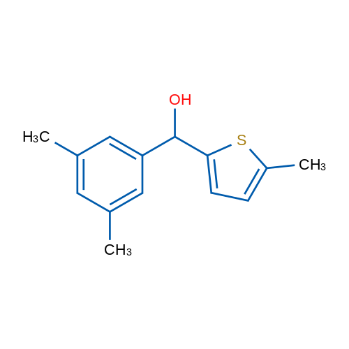 (3,5-Dimethylphenyl)(5-methylthiophen-2-yl)methanol 1g