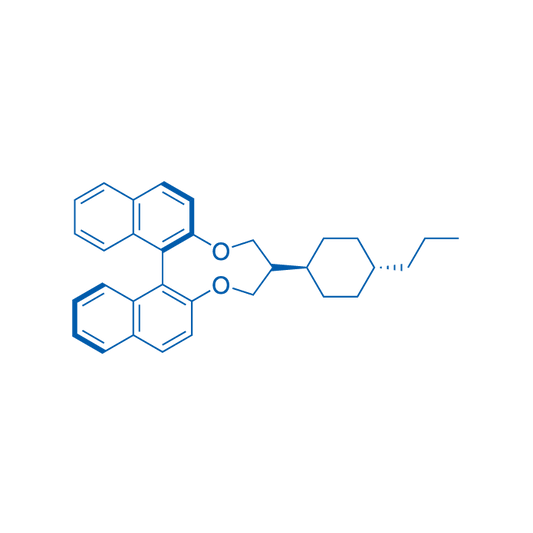 (13bR)-5,6-Dihydro-5-(trans-4-propylcyclohexyl)-4H-dinaphtho[2,1-f:1',2'-h][1,5]dioxonin 5g