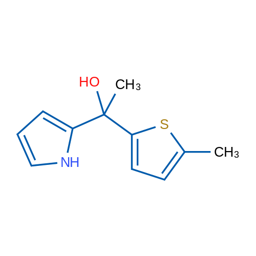 1-(5-Methylthiophen-2-yl)-1-(1H-pyrrol-2-yl)ethanol 1g