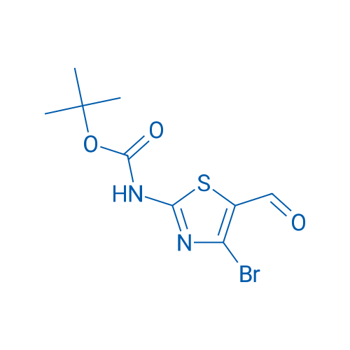 tert-Butyl (4-bromo-5-formylthiazol-2-yl)carbamate 1g