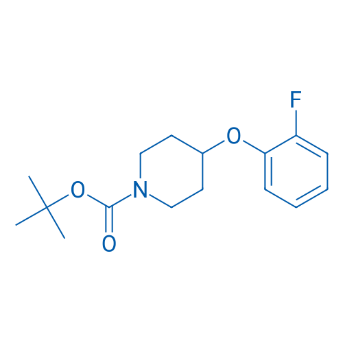 tert-Butyl 4-(2-fluorophenoxy)piperidine-1-carboxylate 100mg