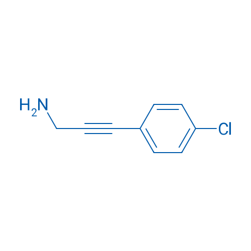 3-(4-Chlorophenyl)prop-2-yn-1-amine 100mg