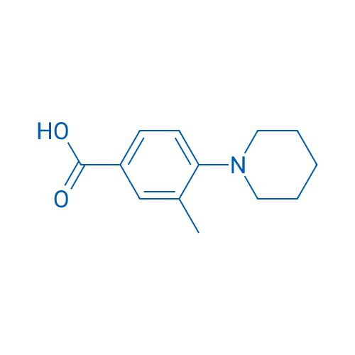 3-Methyl-4-(piperidin-1-yl)benzoic acid 1g