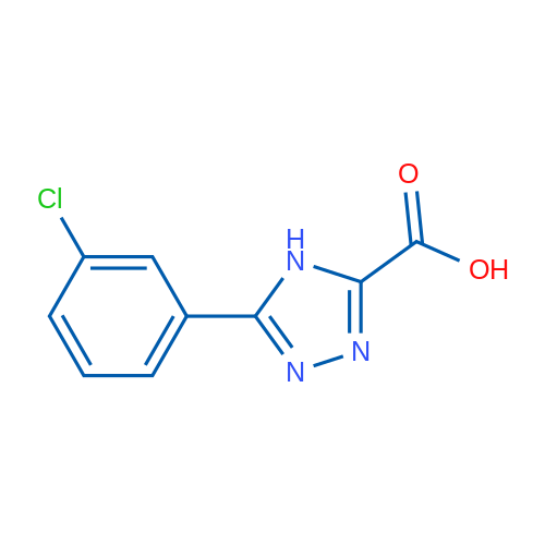 5-(3-Chlorophenyl)-4h-1,2,4-triazole-3-carboxylic acid 1g