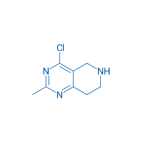 4-Chloro-2-methyl-5,6,7,8-tetrahydropyrido[4,3-d]pyrimidine 250mg
