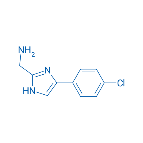 (4-(4-Chlorophenyl)-1H-imidazol-2-yl)methanamine 250mg