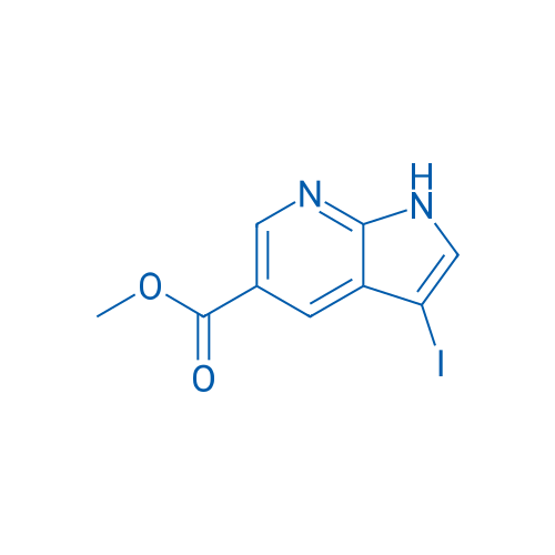Methyl 3-iodo-1H-pyrrolo[2,3-b]pyridine-5-carboxylate 100mg