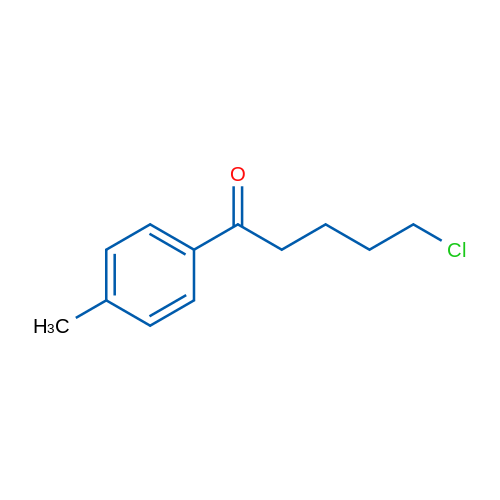 5-Chloro-1-(4-methylphenyl)-1-oxopentane 1g