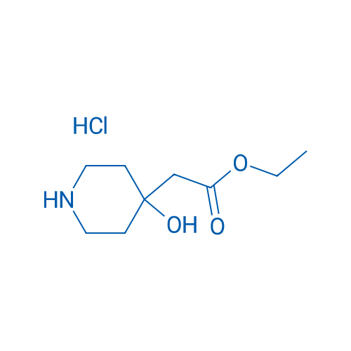 Ethyl 2-(4-hydroxypiperidin-4-yl)acetate hydrochloride 1g