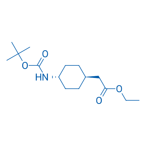 Ethyl 2-[trans-4-[(tert-Butoxycarbonyl)amino]cyclohexyl]acetate 250mg