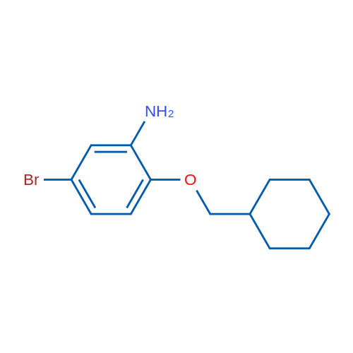 5-Bromo-2-(cyclohexylmethoxy)aniline 5g