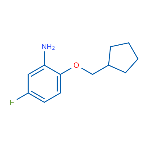2-(Cyclopentylmethoxy)-5-fluoroaniline 1g