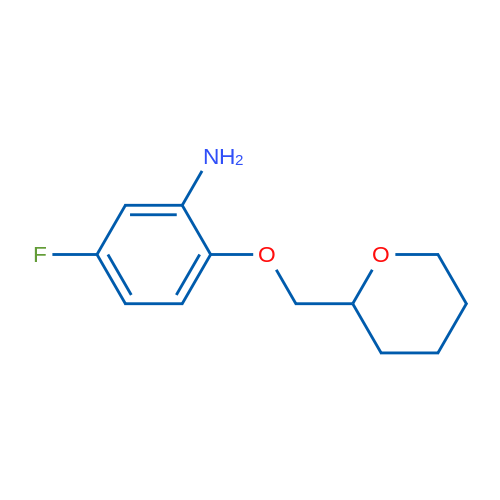 5-Fluoro-2-((tetrahydro-2H-pyran-2-yl)methoxy)aniline 5g