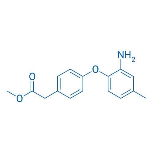 Methyl 2-(4-(2-amino-4-methylphenoxy)phenyl)acetate 1g