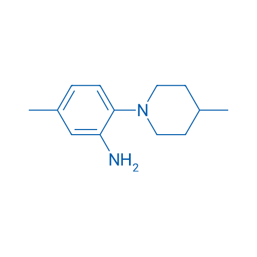 5-Methyl-2-(4-methylpiperidin-1-yl)aniline 5g