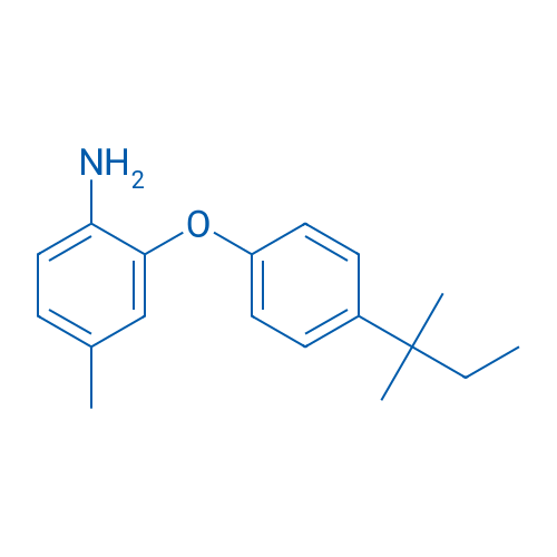 4-Methyl-2-(4-(tert-pentyl)phenoxy)aniline 1g
