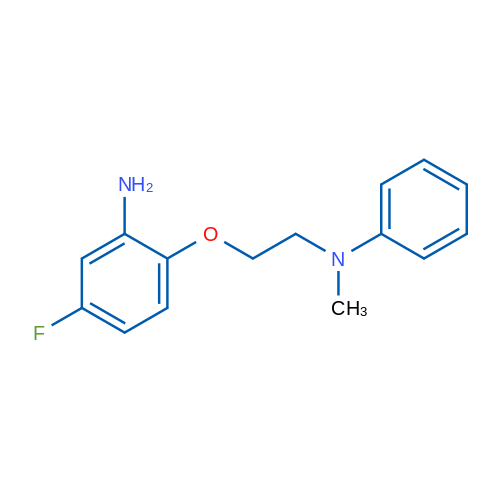 N-(2-(2-Amino-4-fluorophenoxy)ethyl)-N-methylaniline 1g