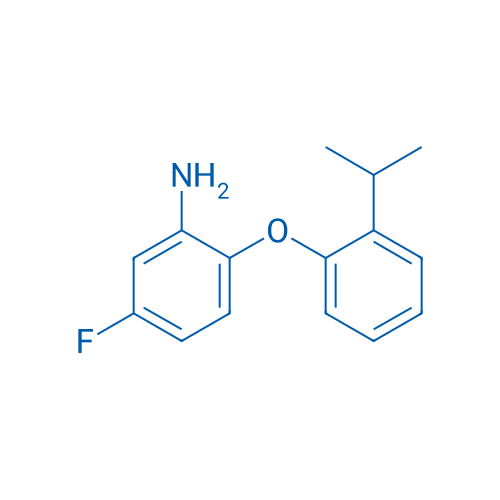 5-Fluoro-2-(2-isopropylphenoxy)aniline 5g
