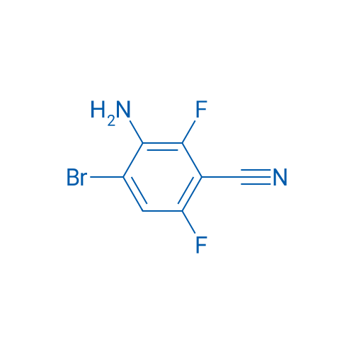 3-Amino-4-bromo-2,6-difluorobenzonitrile 1g